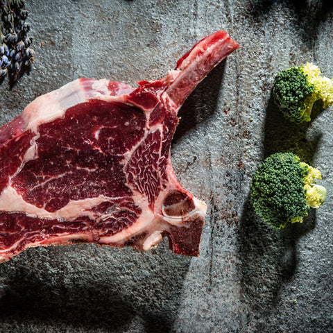 Cowboy steak Black Angus maturat 21 zile Moldovan