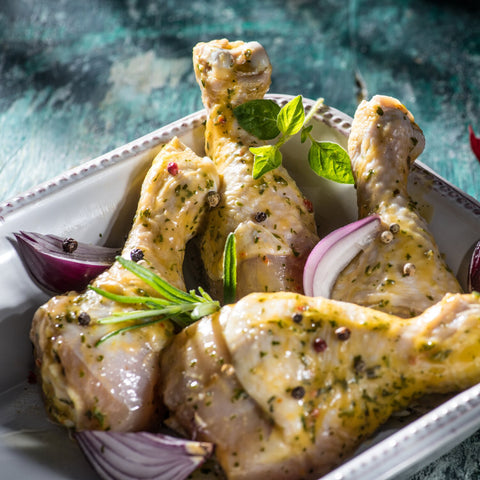 Pulpe de pui marinate Moldovan