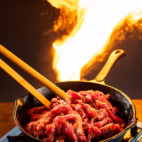 Wok de vită marinat Moldovan