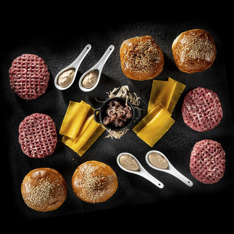 Burger kit Moldovan grill box Moldovan