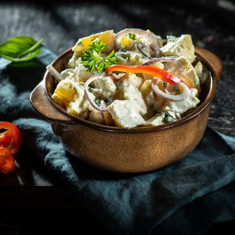 Salată de cartofi cu maioneză Moldovan