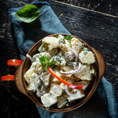 Salată de cartofi cu maioneză Moldovan